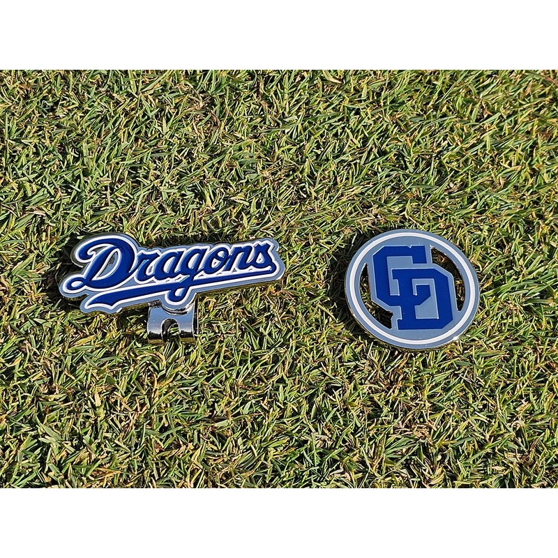 LEZAX Chunichi Dragons Clip Marker, Blue CDAC-5706