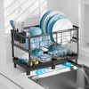GSlife Large Dish Drying Rack - 2 Tier Dish Rack