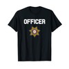 Security Officer Enforcement Badge Police Guards Uniform T-Shirt