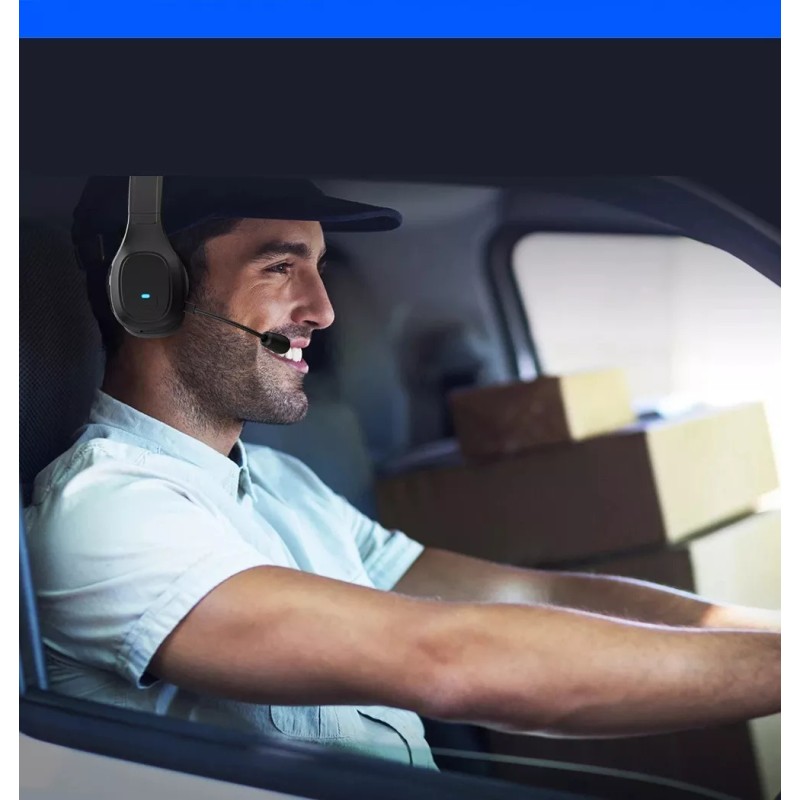 Mycom Audífonos De Diadema Manos Libres Bluetooth Con Micrófono Color