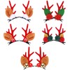 Niuhong Pack of 10 Christmas Antlers Hair Clips Hair Accessories