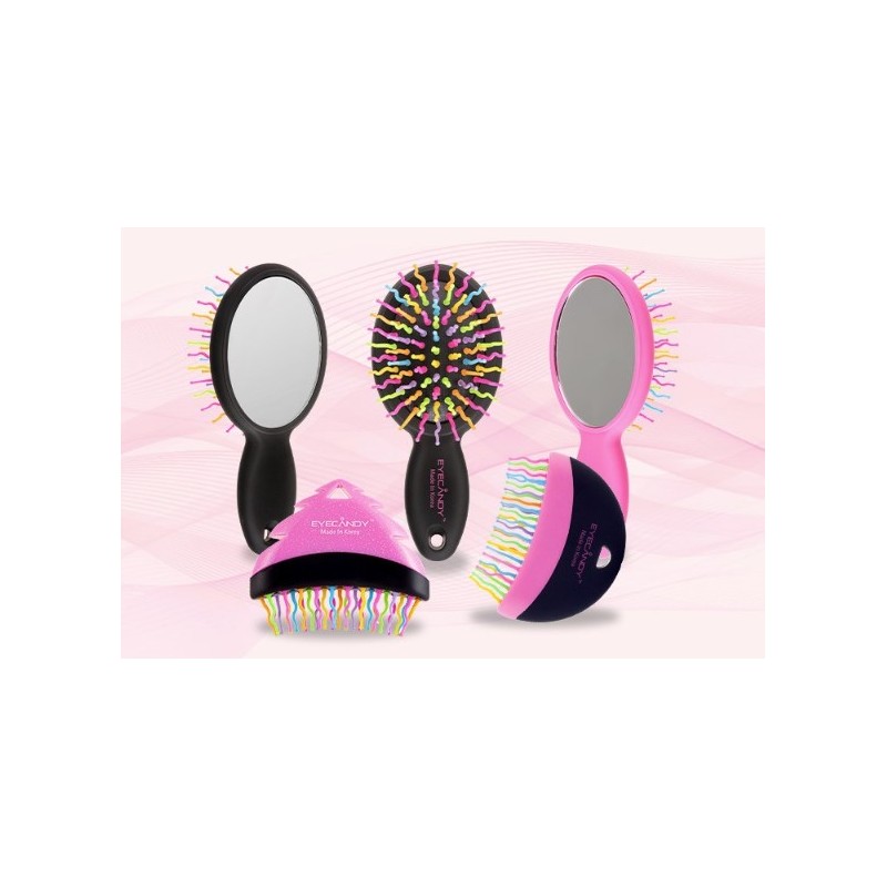 iCandy Rainbow Volume S Hair Brush, S Black, 1 Piece