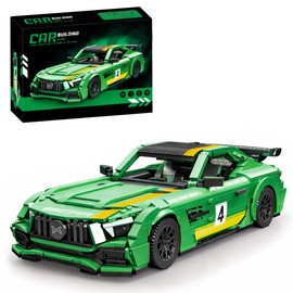 DUANT 39125 Sports Car Building Blocks Toy Adult Set, 1585 Pieces MOC Supercar Construction Kit, Buildable Display Collectible Car Model
