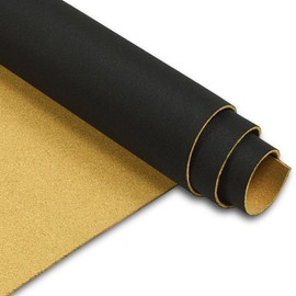 Non-Adhesive Black Cork Board Roll, 3mm Thick Fabric Covered Cork Board for Walls, Frameless Bulletin Board for Office, Home, School(BK-RMJ-60120)