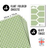 CENTRAL 23 Gingham Wrapping Paper - 6 Sheets Of Gift