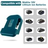 Fybemax 2 Pack USB Charger Adapter for Makita 18V Battery