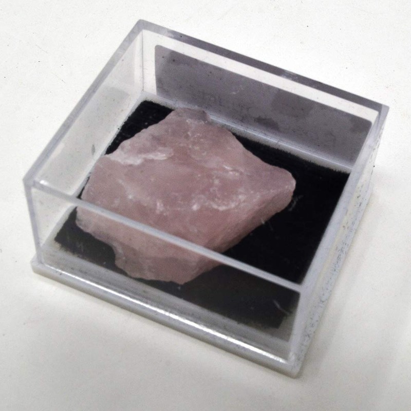 fengshuisale Natural Rose Quartz Healing Crystal Stone for Luck,Success,Making Changes,Confidence
