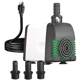 Knifel 540GPH Submersible Water Pump - Fountain pumps with Auto Shut Off, Adjustable Flow & Ultra-Quiet for Fountains, Ponds, Aquariums, Fish Tank, and More