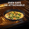 DM Cast Iron Skillet, 12 Inch Nonstick Frying Pan with