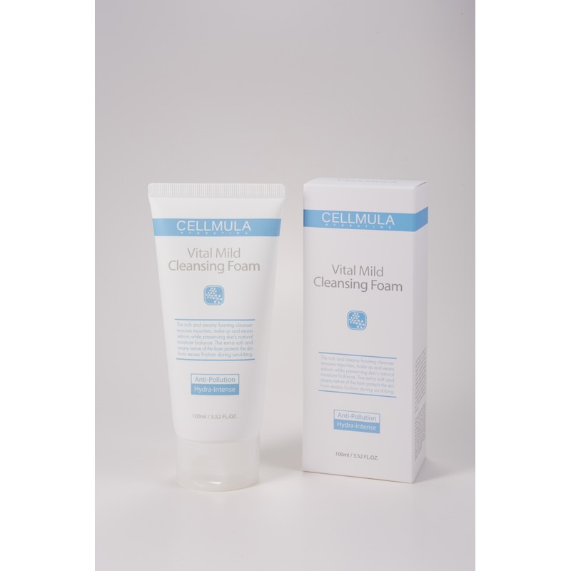 Selmuller Cellmuller Vital Mild Cleansing Foam 100ml + additional sample
