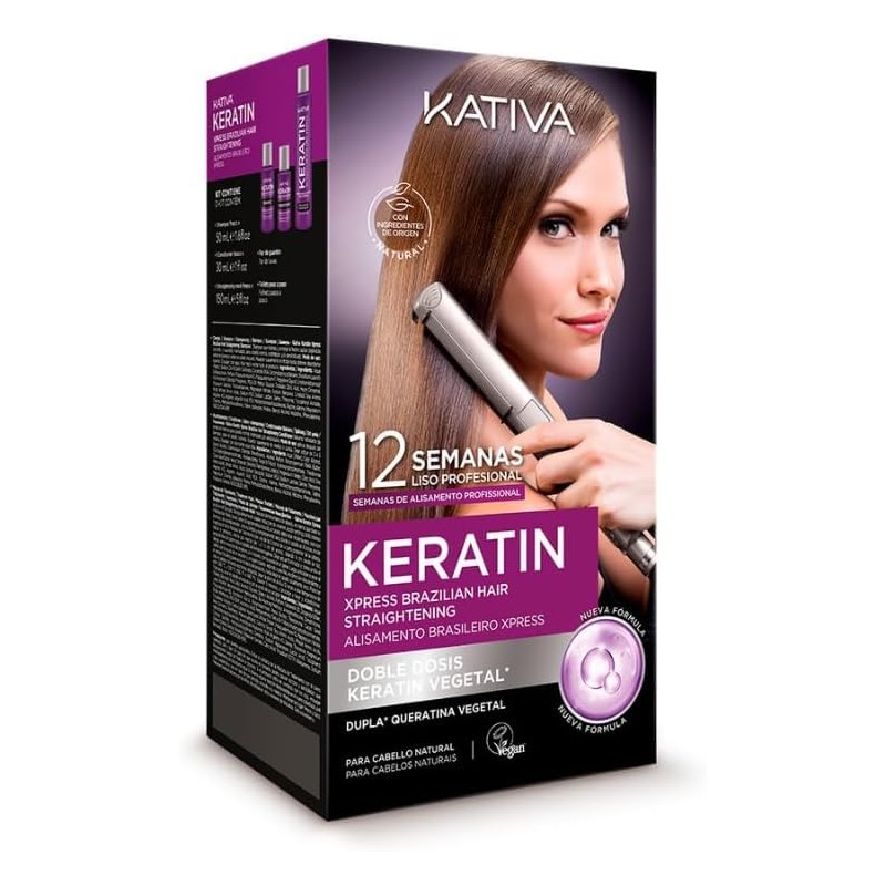 Kativa Keratin Smoothing Brazilian Xpress by Keratin without Formula -