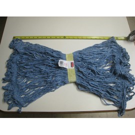 Rubbermaid  D21106 BL 00 Super Stitch String  Mop Head  1inch Band 6" wide USA