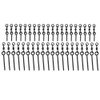 VBESTLIFE Fishing Hook, Stainless Steel Carp with Bait Screw Rotation,