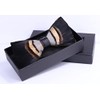 Men Adult Cool Black and Beige Kids Bow Ties Wedding