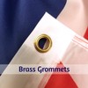 High Supply 3x5 Thailand Flag with Double Stitched Edges, 100%