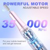 MEKK Nail Drill Professional Electric Nail file Cordless Nail Drill