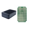 1-off PROTO Project Box & Circuit Board Kit ABS Plastic