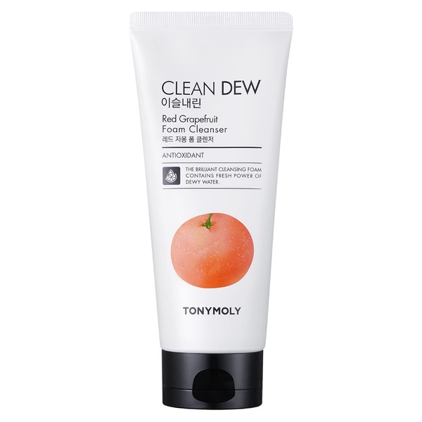 TONYMOLY Clean Dew Foam Cleanser - Red Grapefruit, 7.5 oz.