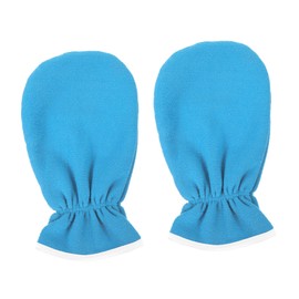 FRCOLOR 1pair Moisturizing Gel Gloves for Exfoliation and Hand Care Thickened Heat Preservation Mittens for Portable and Easy to Clean for Softening and Skin