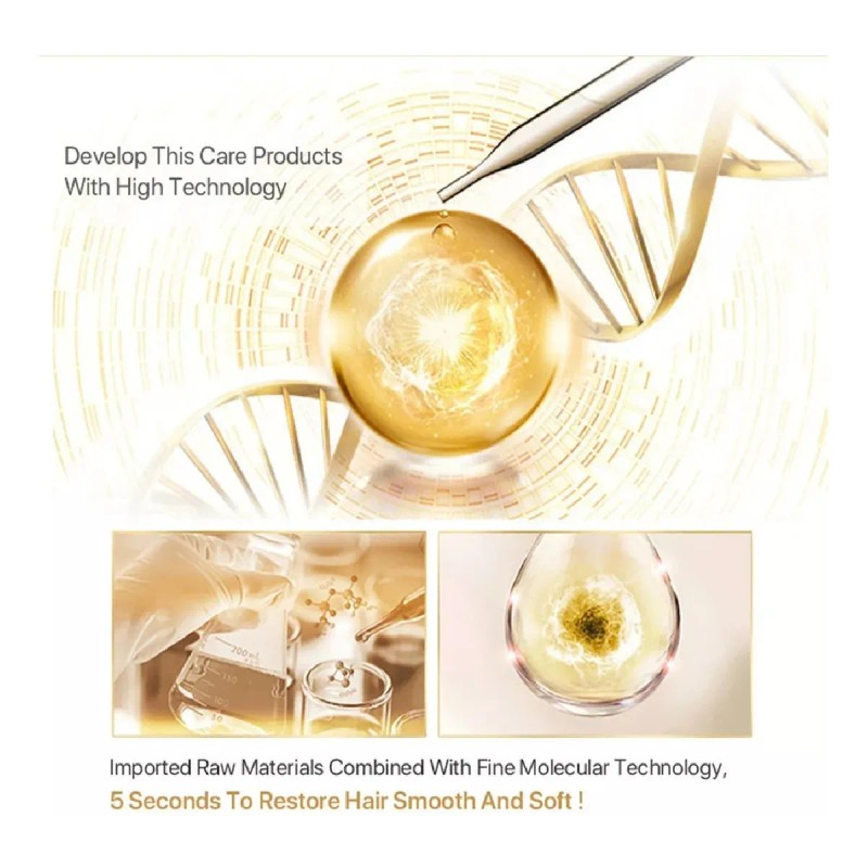 Máscara Mágica Para El Cabello Que Restaura El Cabello Suave