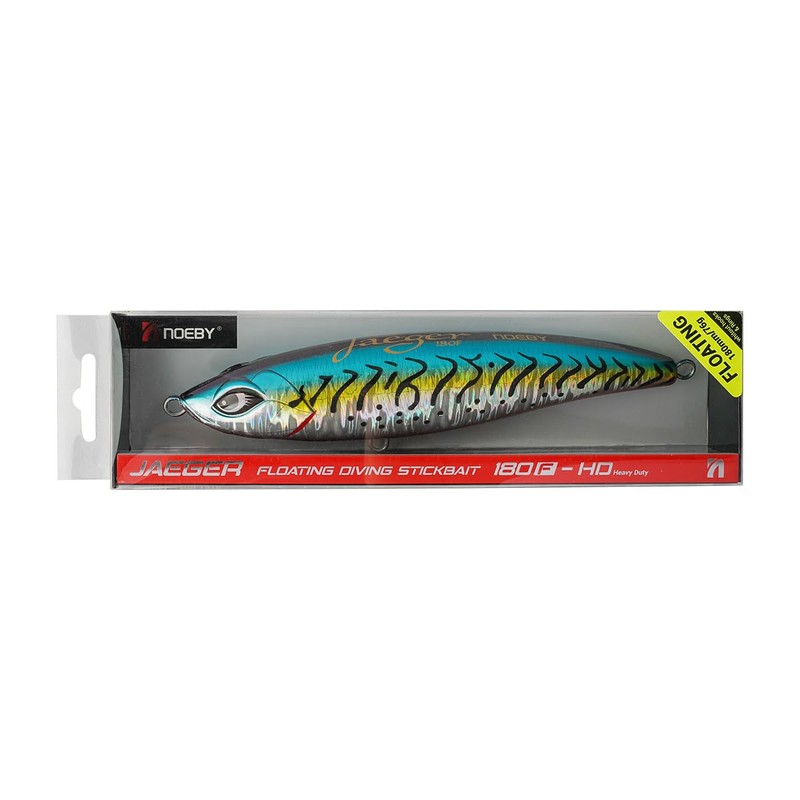 Noeby Jaeger Floating 180mm/76g Stickbait Pencil Stainless Steel Through Wire
