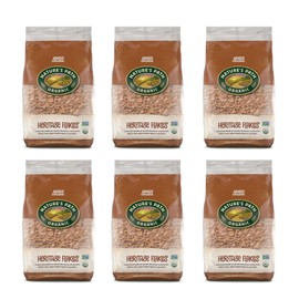 Nature's Path Organic Heritage Flakes® Cereal, 32 oz (Pack of 6), Non-GMO, Earth Friendly Packaging