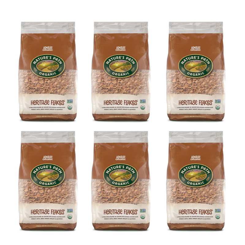 Nature's Path Organic Heritage Flakes® Cereal, 32 oz (Pack of
