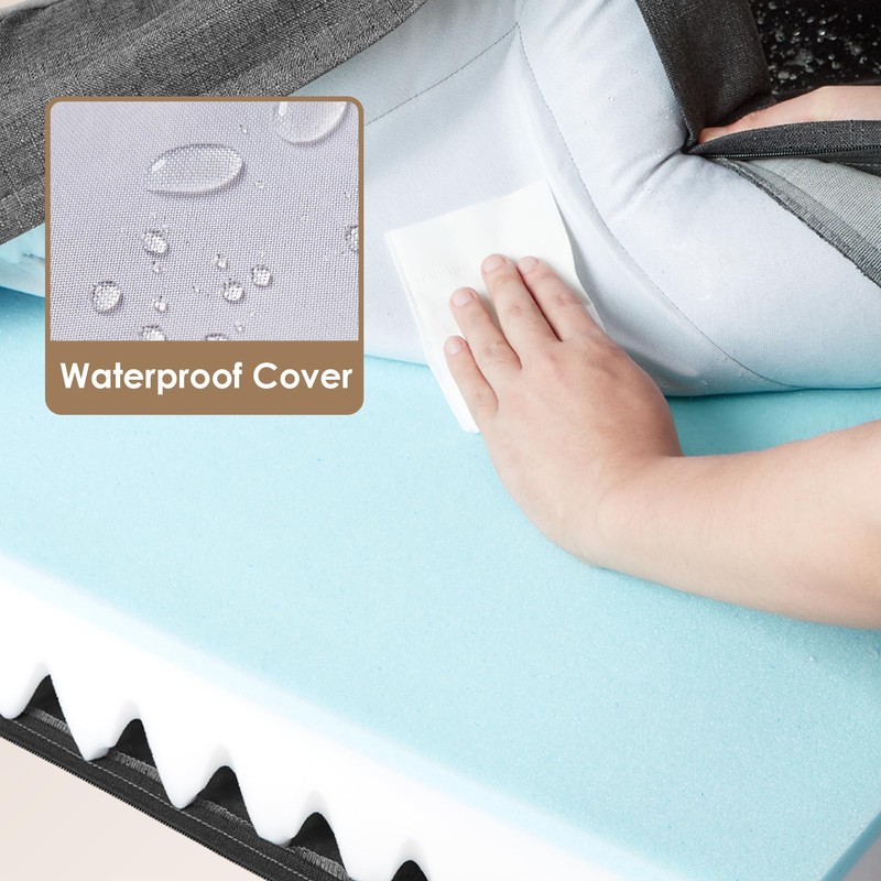 EHEYCIGA Orthopedic Dog Beds for Extra Large Dogs, Waterproof Memory