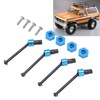 Metal Driveshaft Assembly Hex Wheel Hubs Combiner CVD for Traxxas