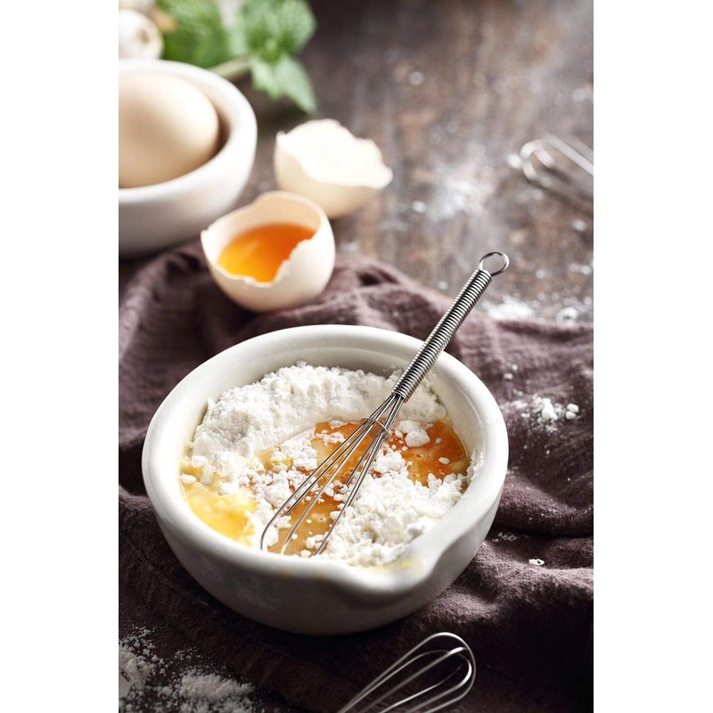 5 inch Mini Wire Whisk 6 Pack - Stainless Steel