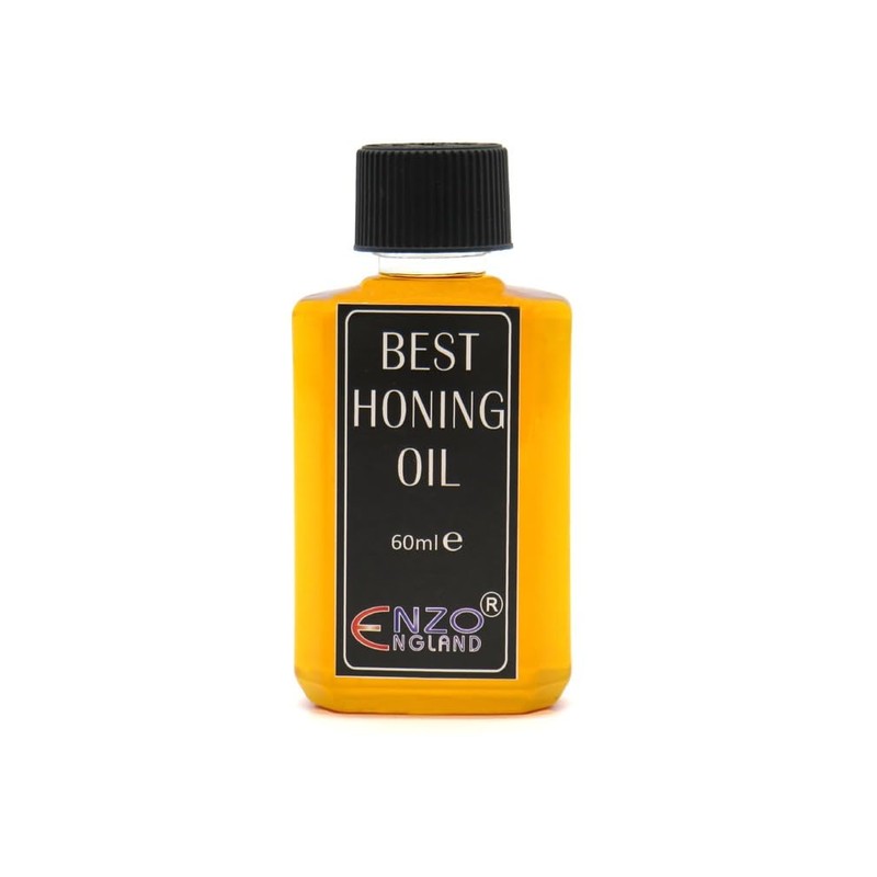 ENZO ENGLAND Axe Sharpening Tool Set with Best Honing Oil