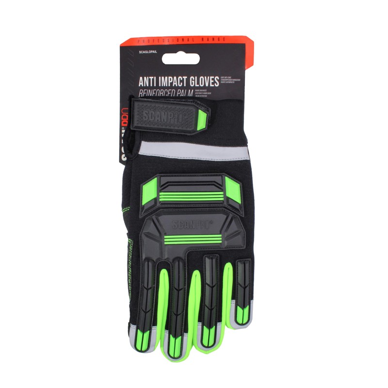 Scan Pro Anti Impact Gloves – Protective Work Gloves with