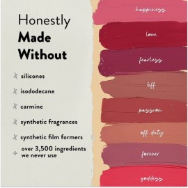 Honest Beauty Hydrating Liquid Lipstick with Hyaluronic Acid + Avocado Oil | ... - Happiness