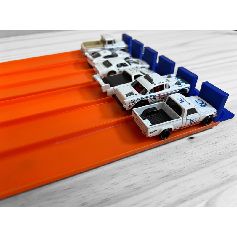 Super 6 Lane Raceway Stopper (Blue)