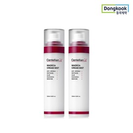 Centellian24 마데카 크림 미스트 120ml 2개 병풀추출물 TECA  진정 광채 보습 영양 탄력케어 미백 주름개선 Madeca Cream Mist 120ml (2 Pack) Centella Asiatica Extract TECA Soothing Radiance Moisture Nourishing Elasticity Care Whitening Wrinkle Improvement