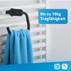 Handy Pap Towel Holder - Toilet Roll Holder Attaches Directly