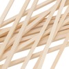 KEILEOHO 200 Pack 30cm x 5mm Square Wood Dowels Rods,
