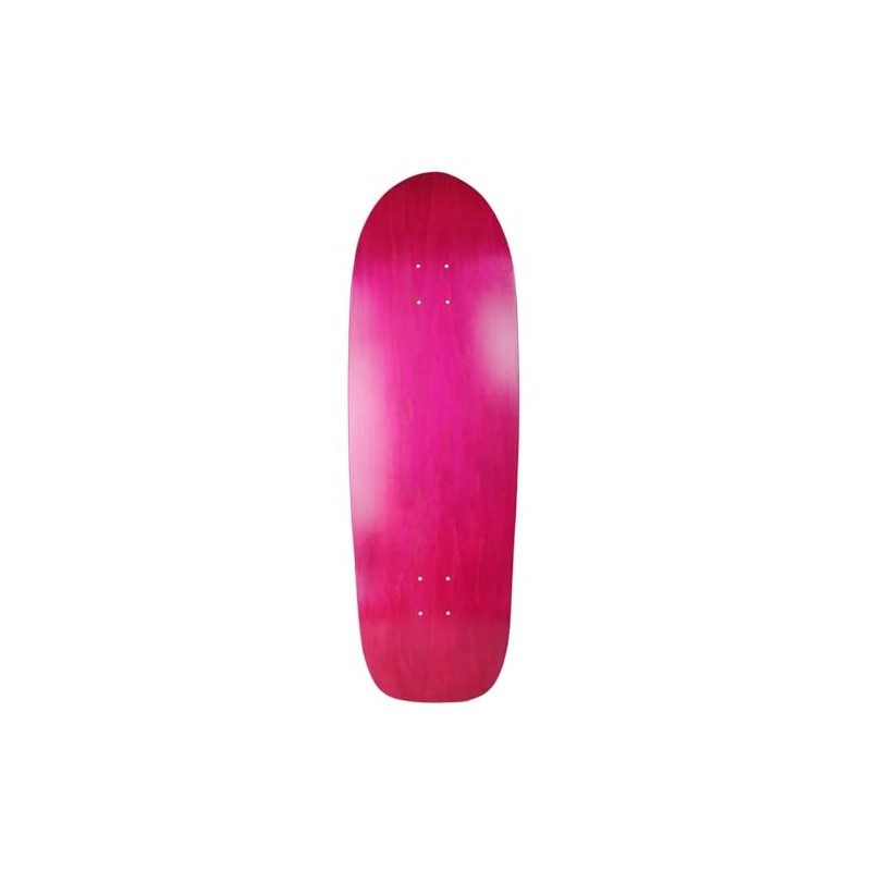Moose Old School 10" x 33" Stained Pink Blank Skateboard