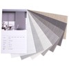 Zshine Motorized Window Blinds Fabric Samples of Blackout Light Filtering