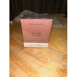 Abercrombie and Fitch Cedar Ridge  2.5 oz cedar, vetiver ,oud Brand New Sealed