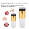 Professioneller Foundation-Puderpinsel, Runder Kopf, BB-Creme, Kosmetik-Make-up-Pinsel Zum Mischen von Flüssigkeit,
