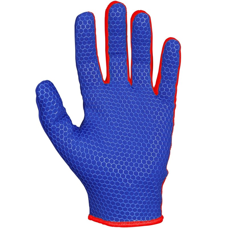 GRAYS Skinful Pro Hockey Gloves - Navy & Fluoro Red