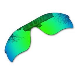 Millersawp RadarLock Path OO9181 Replacement Lenses Compatible with Oakley Sunglass-Green Iridium