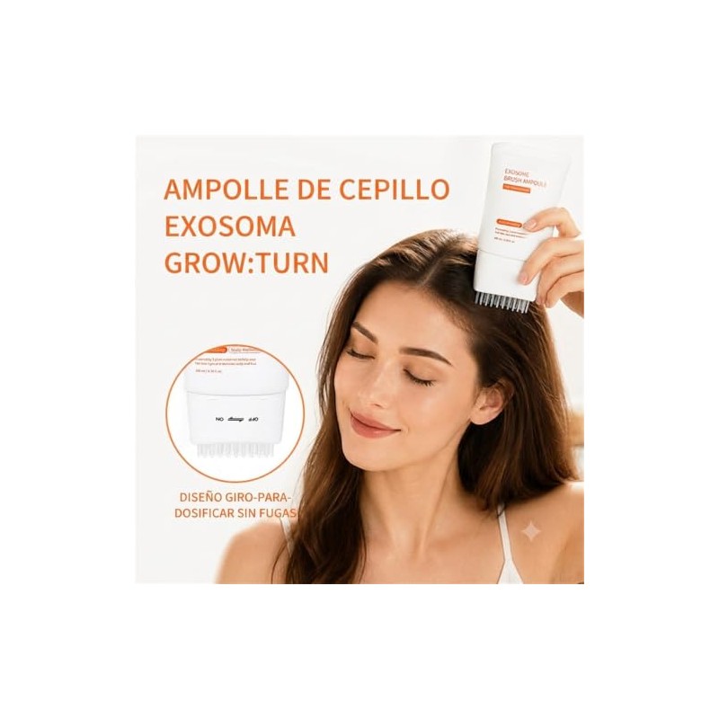 Sérum para el Crecimiento del Cabello con Exosomas Heartleaf Fortalece
