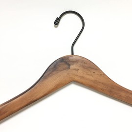 Lotus Wood Hangers Large Set of 5