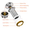 Fousenuk Sink Drain Fitting, Drain Valve for Sink and Washbasin,
