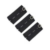 More of Me to Love Pregnancy Waistband Extender, Black, 3-Pack