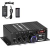 Suacopzar AK-380 - Amplificador de audio para el hogar, Bluetooth