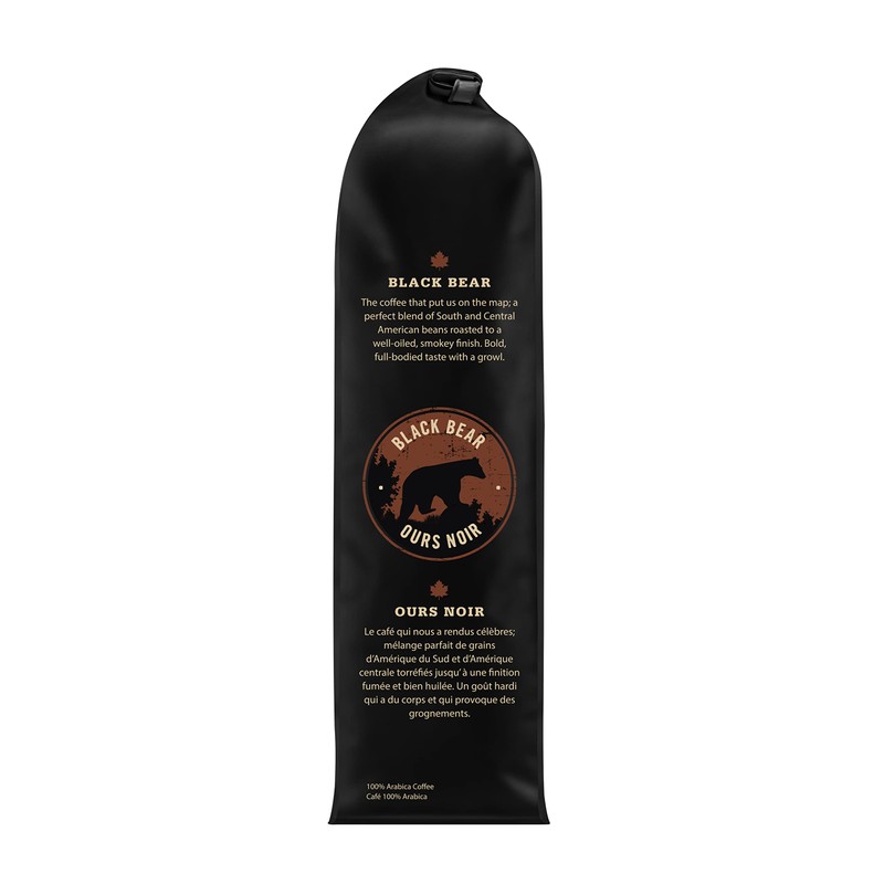 Muskoka Roastery Coffee, Black Bear, Dark Roast, Ground Coffee, 400g