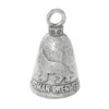 Guardian Bell German Shepherd Good Luck Bell w/Keyring & Black